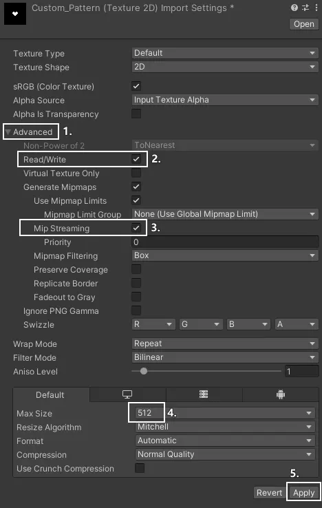 Custom_Pattern_Import_Setting